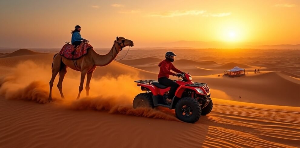 Agafay Desert Sunset