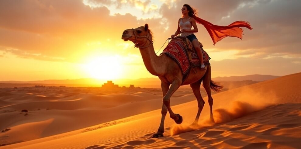 Sunset Camel Ride Adventure